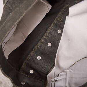 1990s Deadstock Green Baggy Split Skateboarding Pants